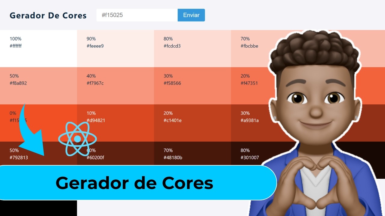Projeto React.js: Gerador de Cores (Desenvolvimento Frontend com React.js)