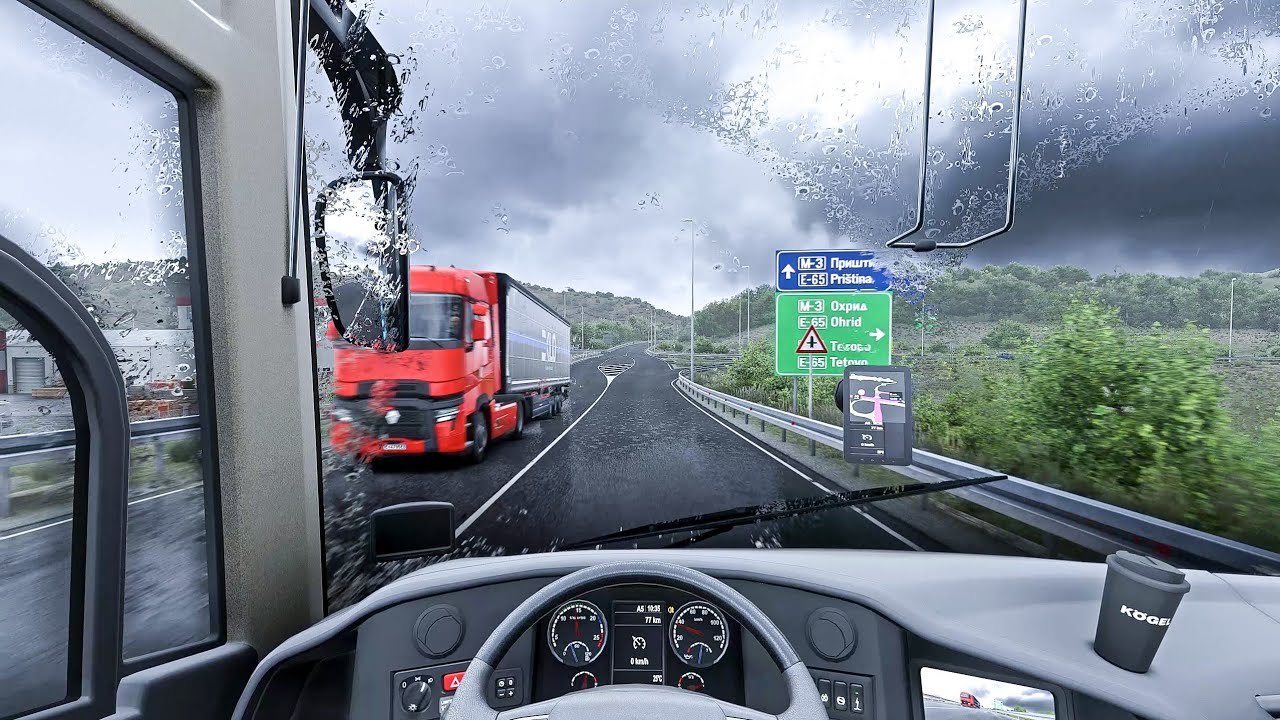 [1.55] Snowymoon New Ultra Real Lighting & Ultra Real Graphics V2 for Euro Truck Simulator 2. [2025]