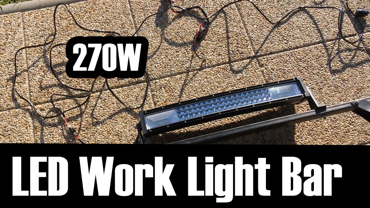 LED Bar pracovní světlo z číny Work Light Bar 7D Curved 22