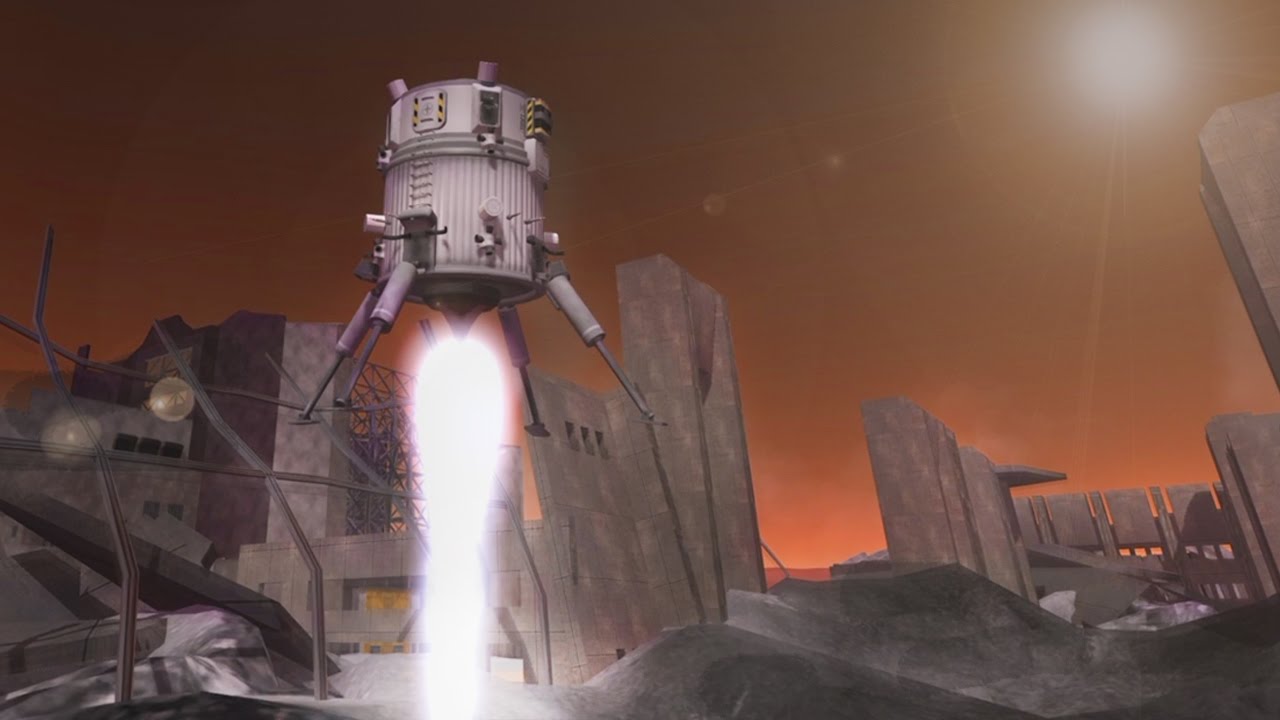 KSP: Raiding the ruined Duna base! - Expedition Eve p7