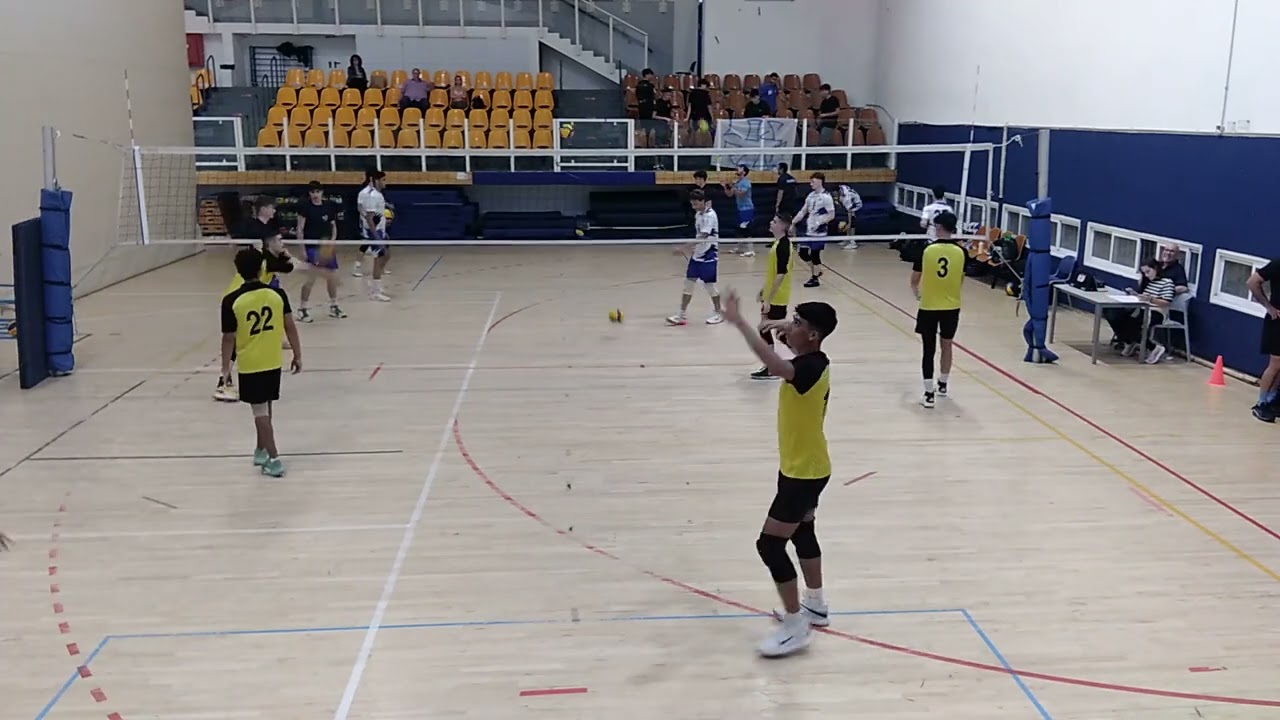 משחק רבע גמר נוער על בנים מ.ס. רמת אביב - נתניה 15.5.2024