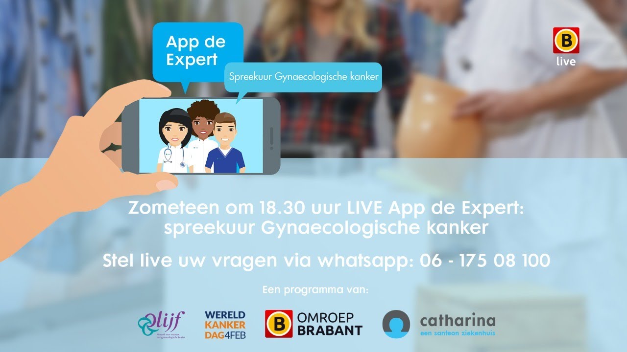 App de Expert: spreekuur gynaecologische kanker