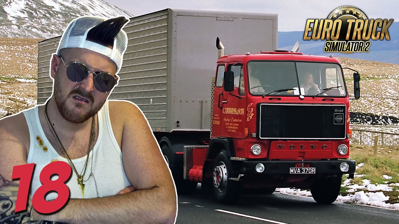 IDEGENVEZETÉS GPS NÉLKÜL 📢 ETS2 LAJOSSAL #18 | 01.15.