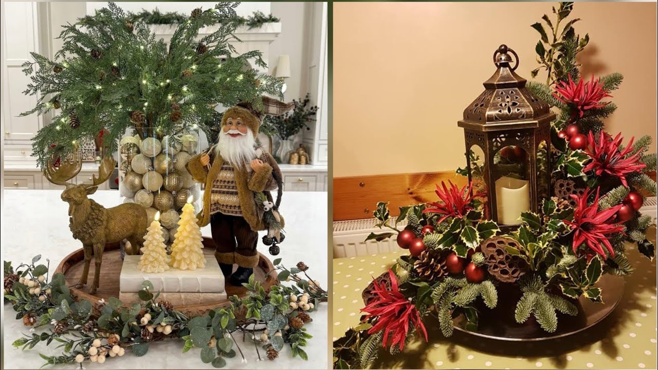 Идеи праздничного рождественского декора для дома 🎄