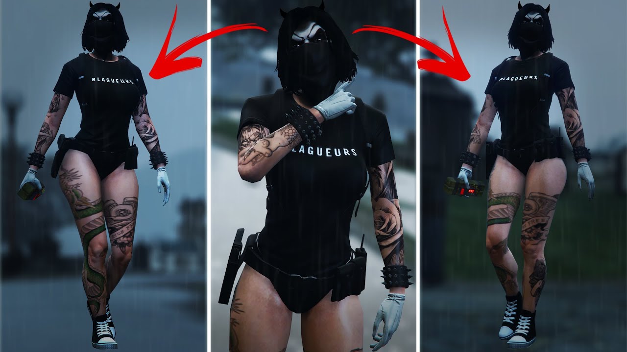 CREATE AMAZING GTA 5 FEMALE OUTFITS USING THIS ONE EASY GLITCH - Blagueurs Edition!