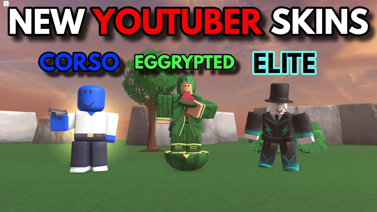 NEW YOUTUBER SKINS SHOWCASE (PART 1) | ROBLOX Tower Defense Simulator