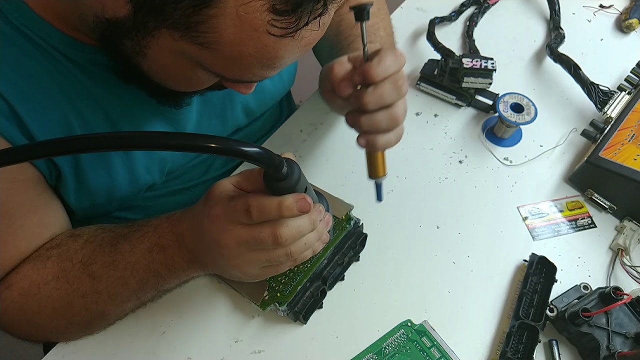 49fb.t1 troca conector do modulo (central de injeção)