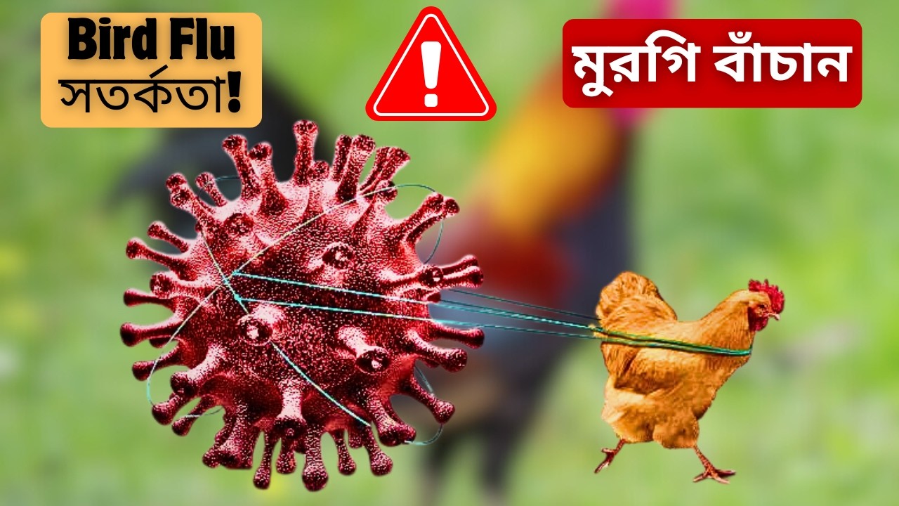 সাবধান! আপনার মুরগির কি বার্ড ফ্লু হয়েছে? মহামারি থেকে খামার বাঁচানোর গোপন টিপস।