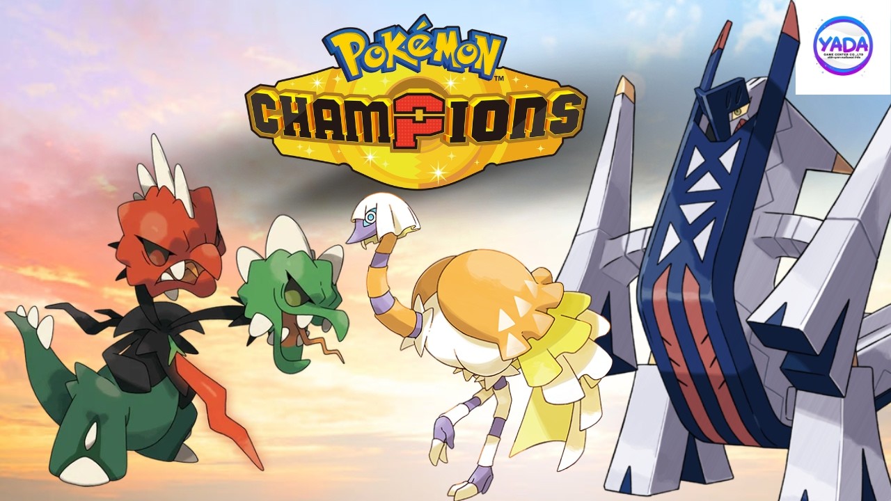 ทีมบัฟเพื่อสร้างบอส Archaludon ในเกม Pok&eacute;mon Champions