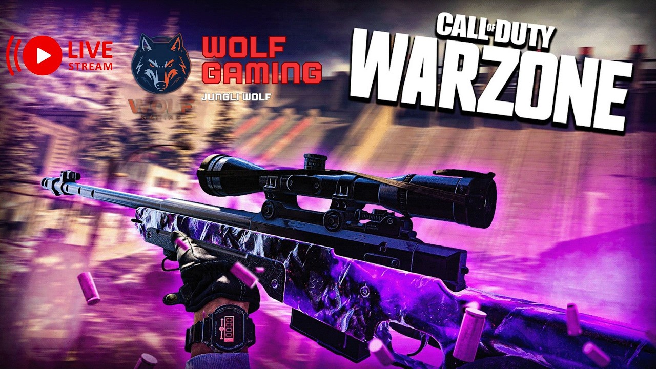 Warzone Challenge with Friends | 1 v 4 Clutch | Wolf Gaming Live