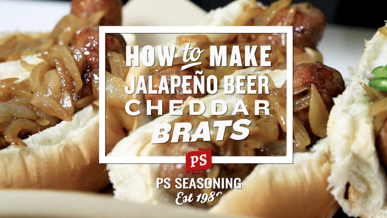 Homemade Jalapeno Beer Cheddar Brats | Wisconsin-Style Bratwurst Tutorial