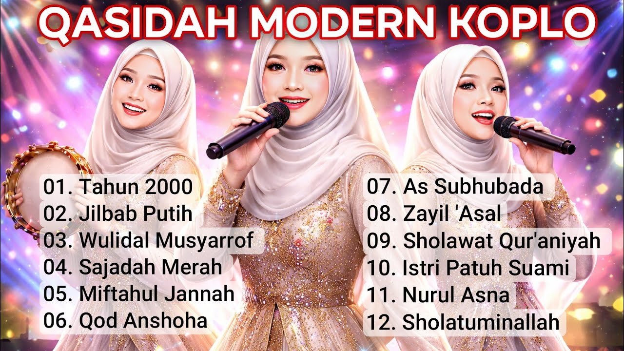 Qasidah Modern Koplo 2026 | Pas didengarkan saat santai, bekerja, atau dalam perjalanan