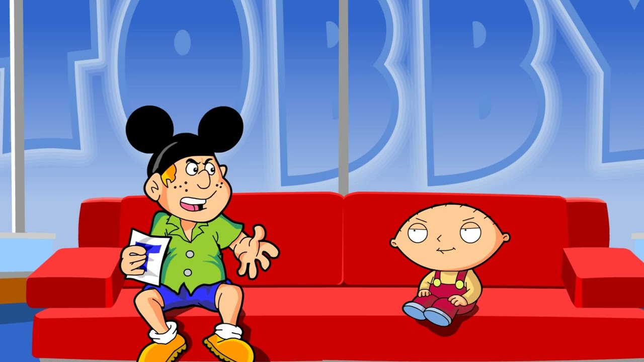 Tobby Entrevista Stewie (Uma Família da Pesada)