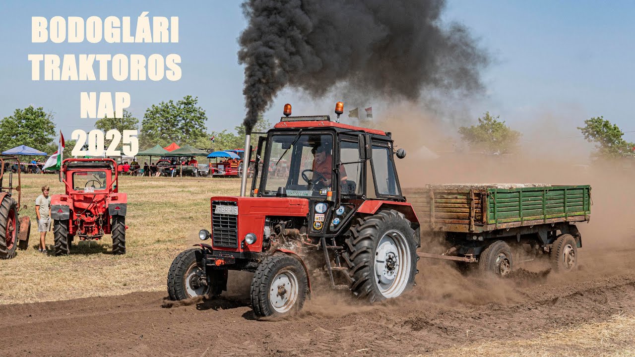 Ahol a füst, ott az erő  |  XIV. Bodoglári Traktoros Fesztivál 2025 Összefoglaló