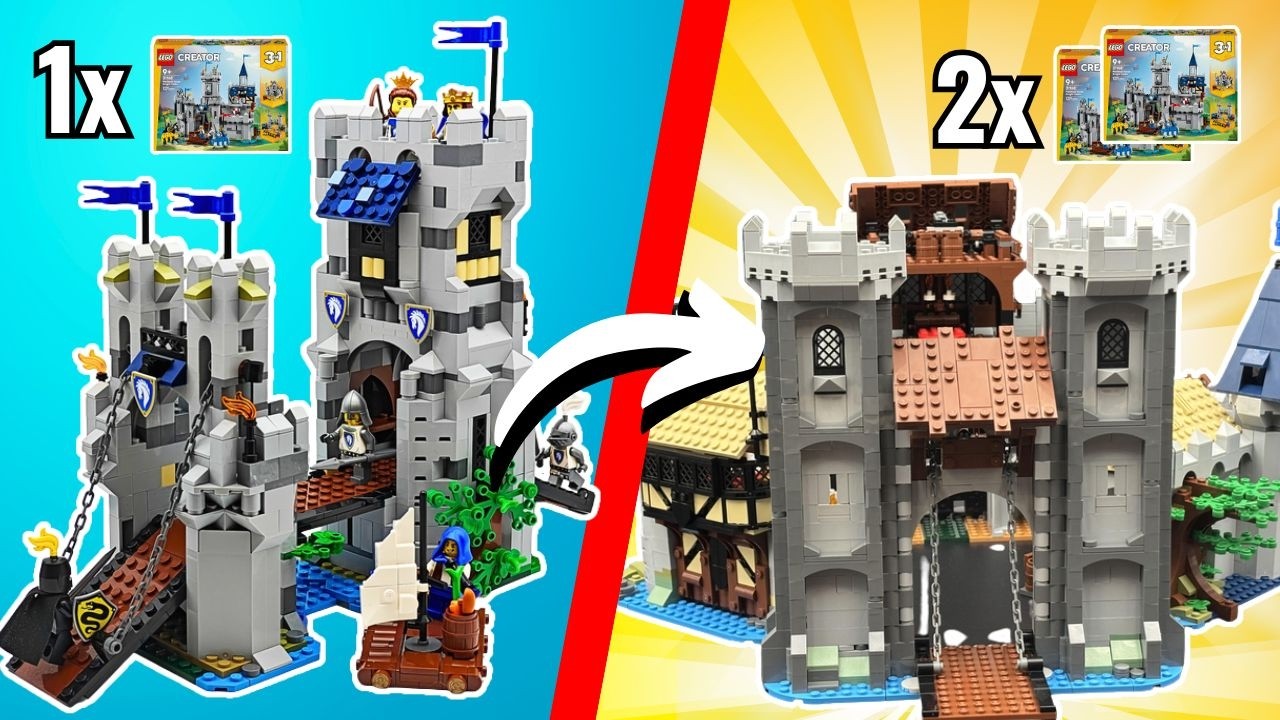 These Might Be The BEST LEGO Horse Knight Castle Alternate Builds...