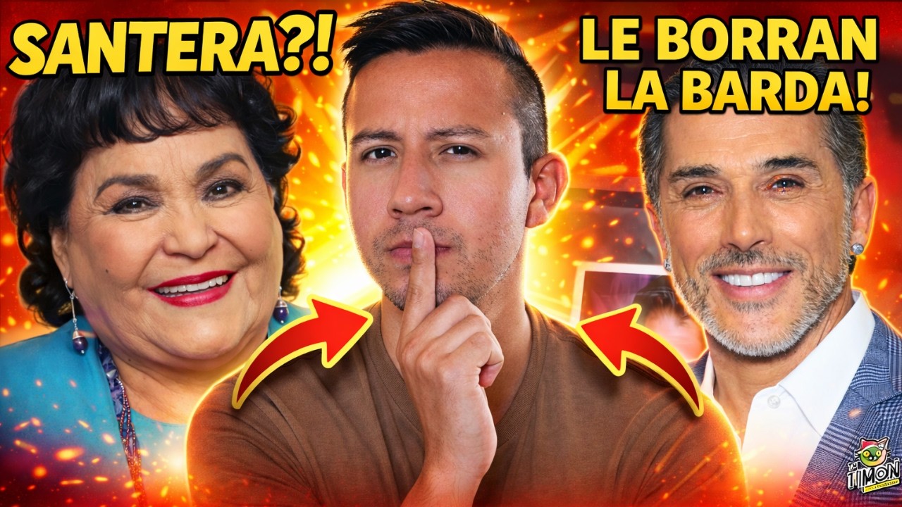 Carmen Salina Santera? Sergio Mayer Le Borran la Barda! A Streamer Le Grita su PAPA!