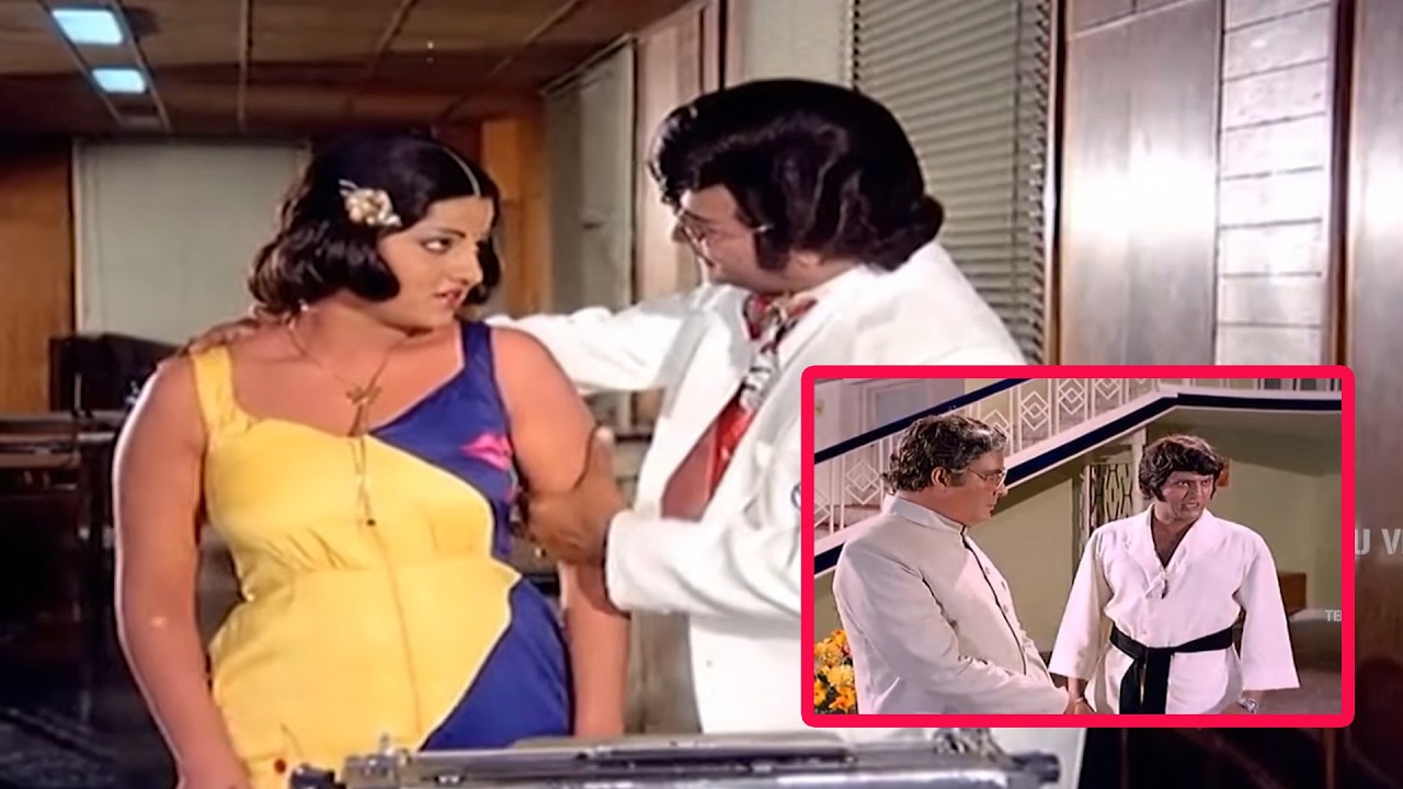 NTR & Mohan Babu Ultimate Action Drama Movie Best Warning Scene | @TeluguVideoZ