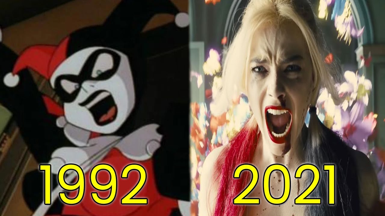 Evolution of Harley Quinn in Movies, Cartoons & TV (1992-2021)