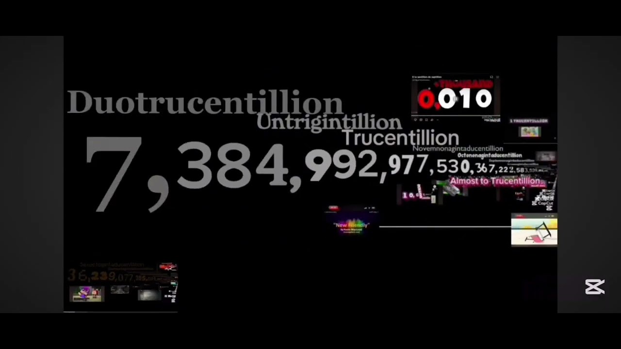 Im'back 0 to 1 UNDECITRUCENTILLON WITH SOUND 