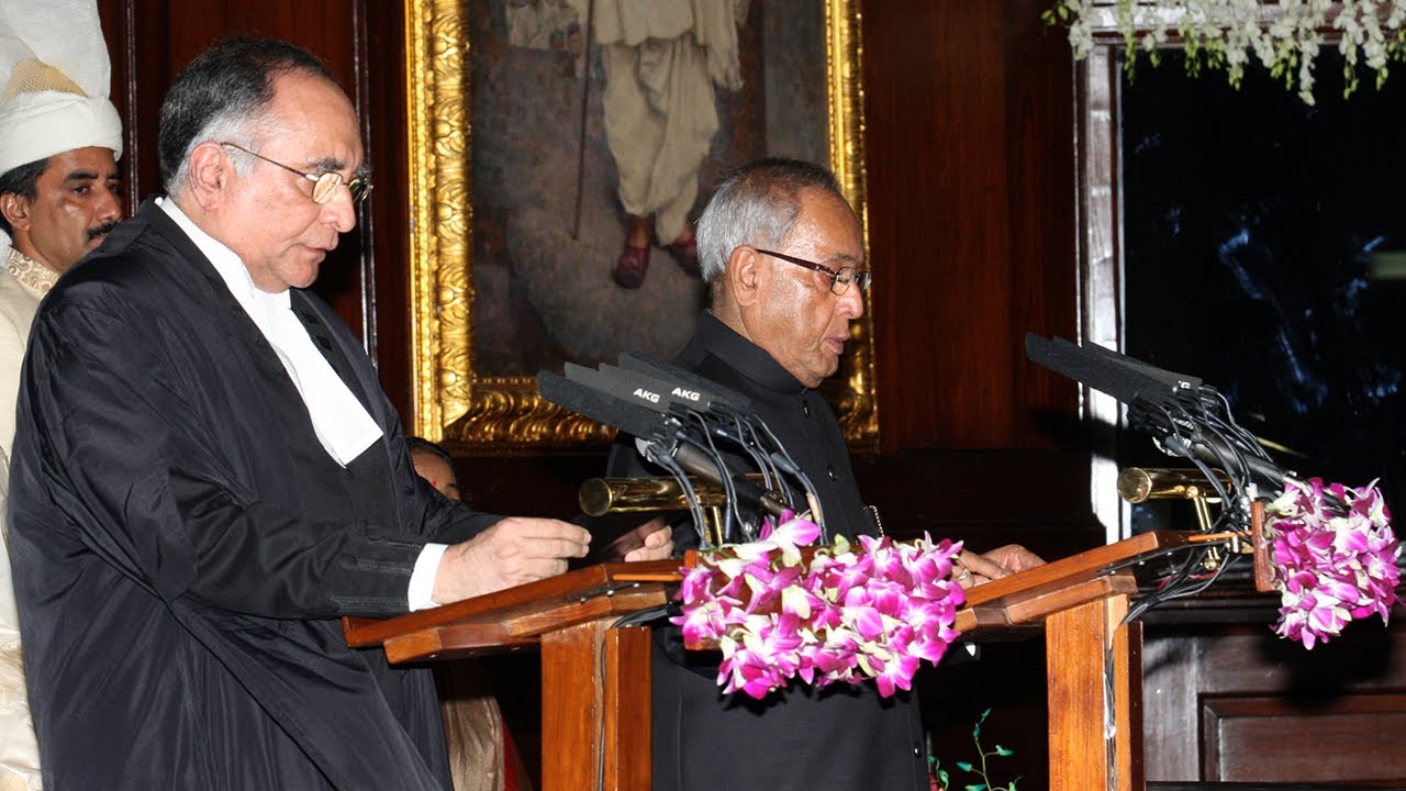 Swearing-in-Ceremony of the 13th President of India, Shri Pranab Mukherjee