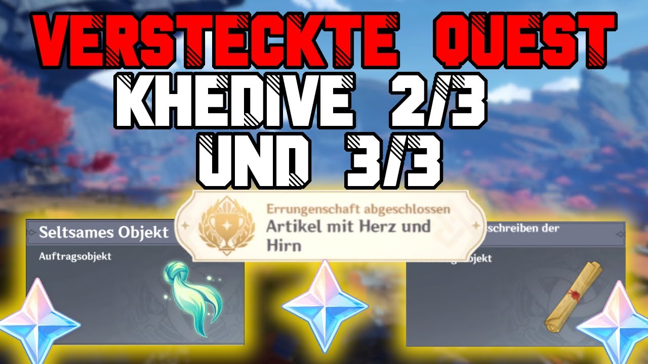 GEHEIME Quest! Mysteri&ouml;se Schauergeschichte & Hydrologische Untersuchung | Khedive Quest 2/3 & 3/3