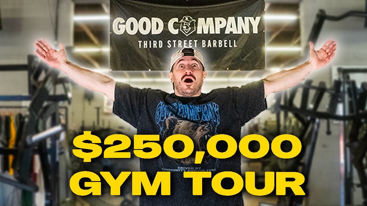 $250,000 GYM TOUR | What a quarter MILLION Dollar gym looks like | Third Street Barbell
