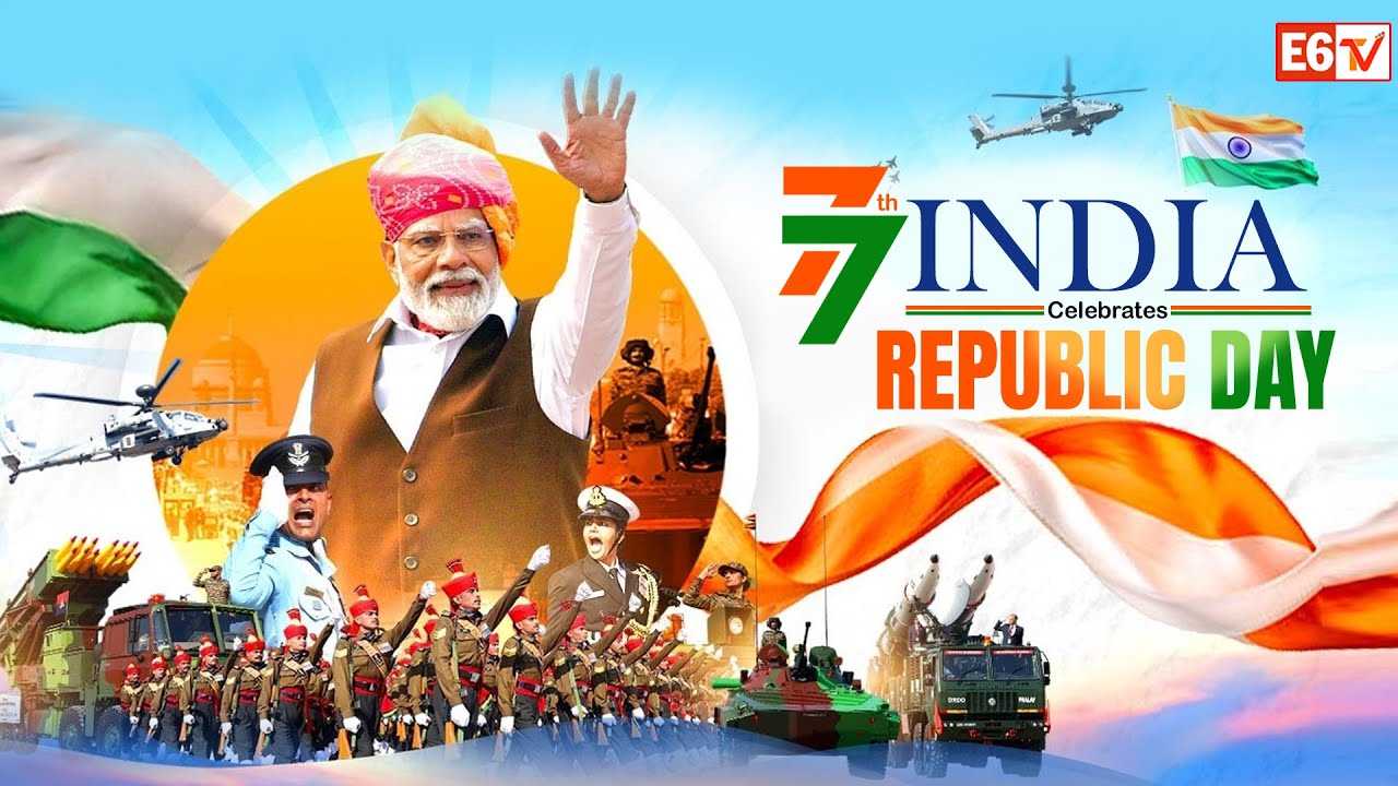 LIVE from Kartavya Path: India marks 77th Republic Day | E6 TV LIVE
