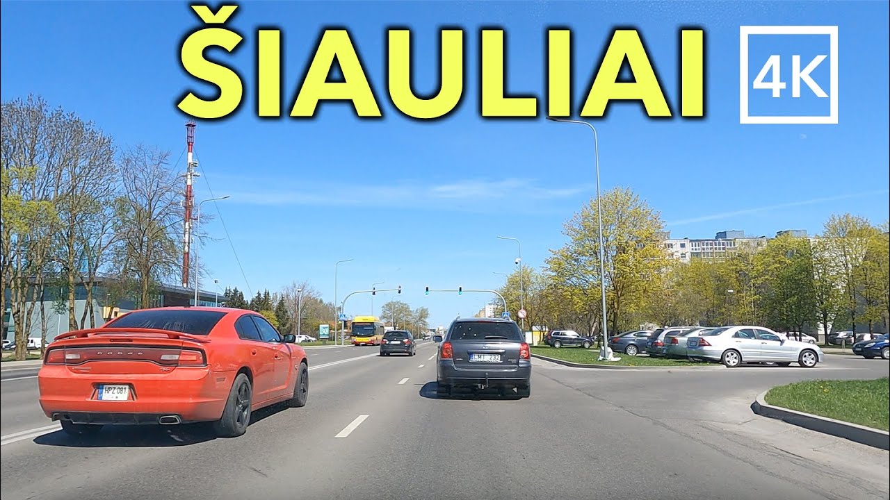 Driving in ŠIAULIAI - Lithuania 🇱🇹