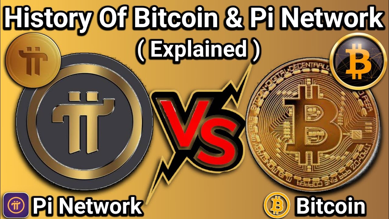 Bitcoin vs Pi network | History of Bitcoin & Pi network | value of pi and btc complete explain