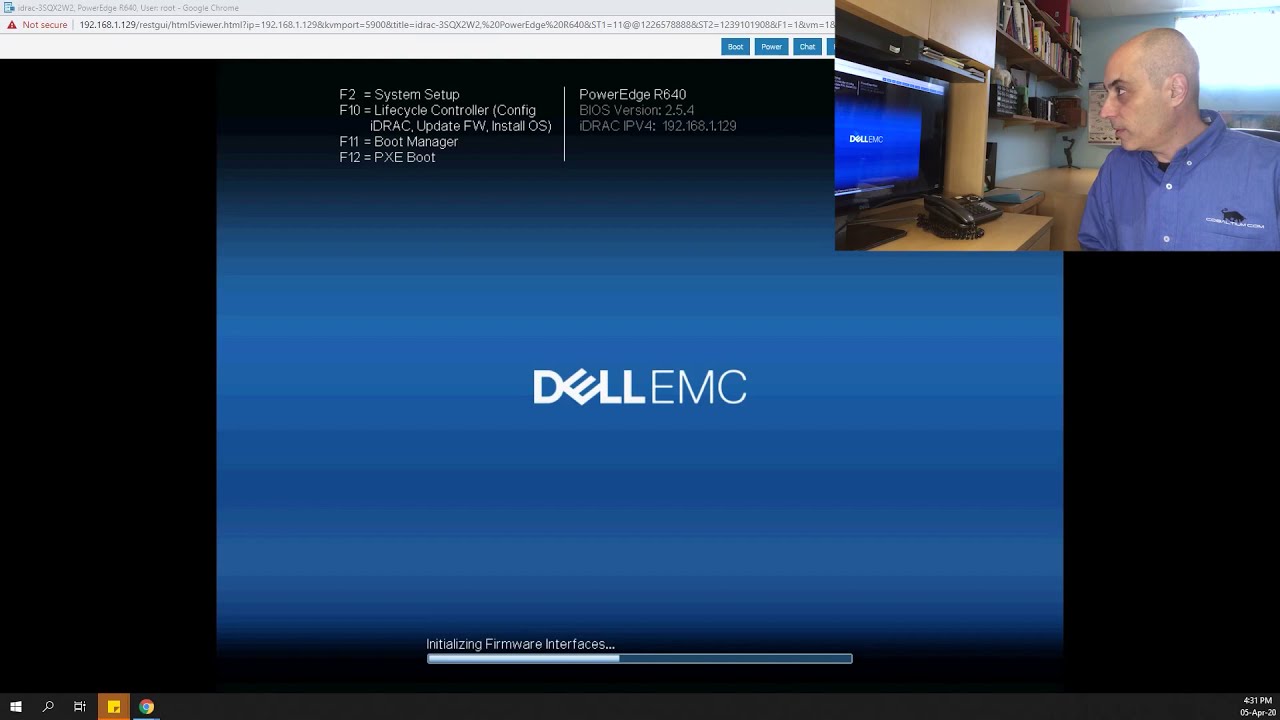 Установка VMware ESXi 7 на Dell PowerEdge R640
