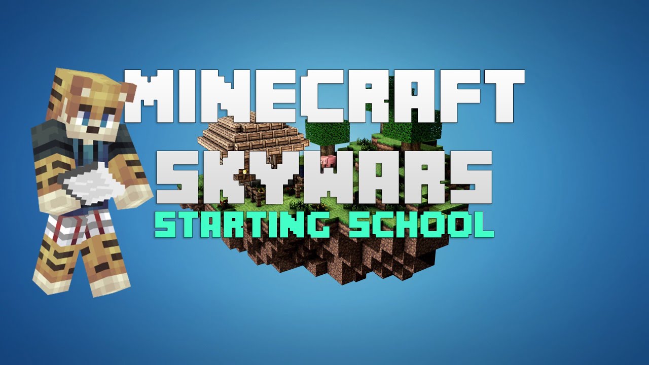 First Week of School  - Mineplex Skywars (Minecraft)
