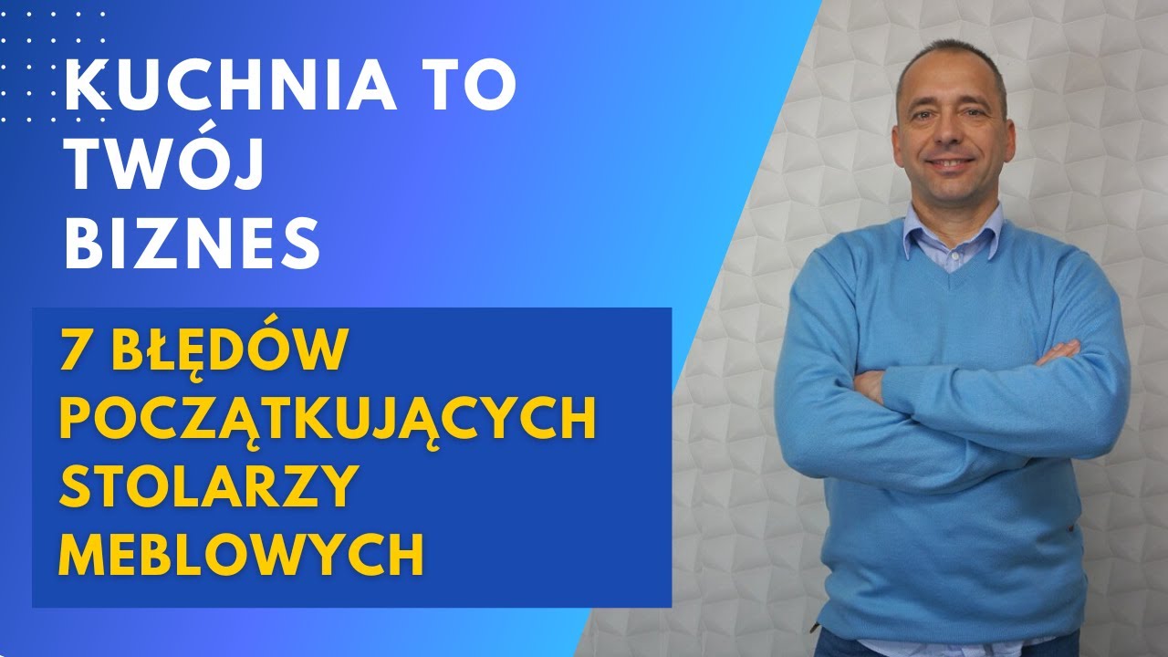 Jakie błędy może popełnić początkujący stolarz meblowy?