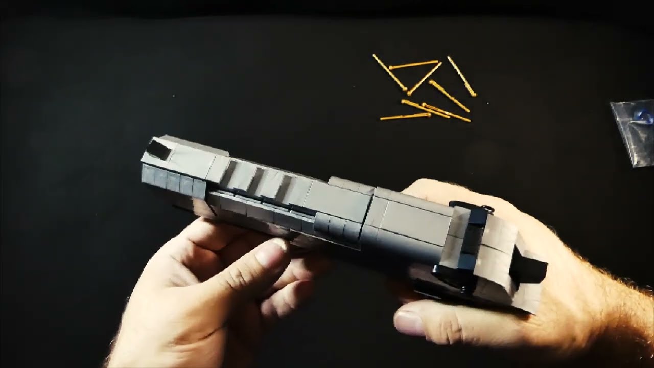 Like LEGO cubes - Desert Eagle gun