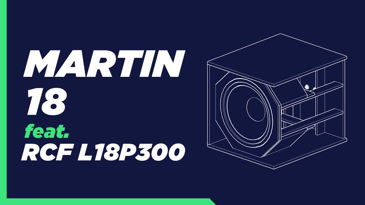 RCF L18P300 Box Martin 118