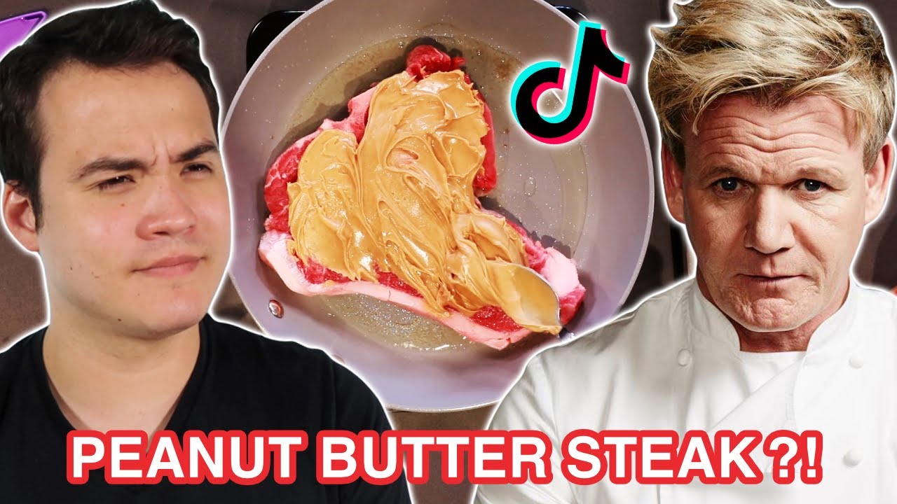 Trying Recipes Gordon Ramsay Hates &bull; Peanut Butter Steak
