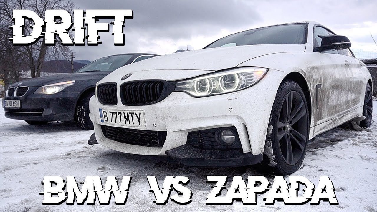 DRIFT PE ZAPADA cu BMW-UL SERIA 4