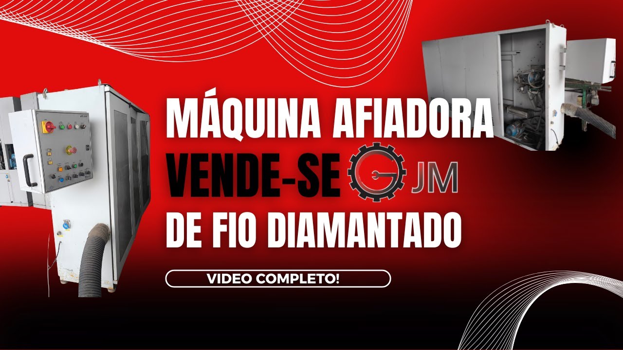 🛠️ Máquina Afiadora de Fio Diamantado