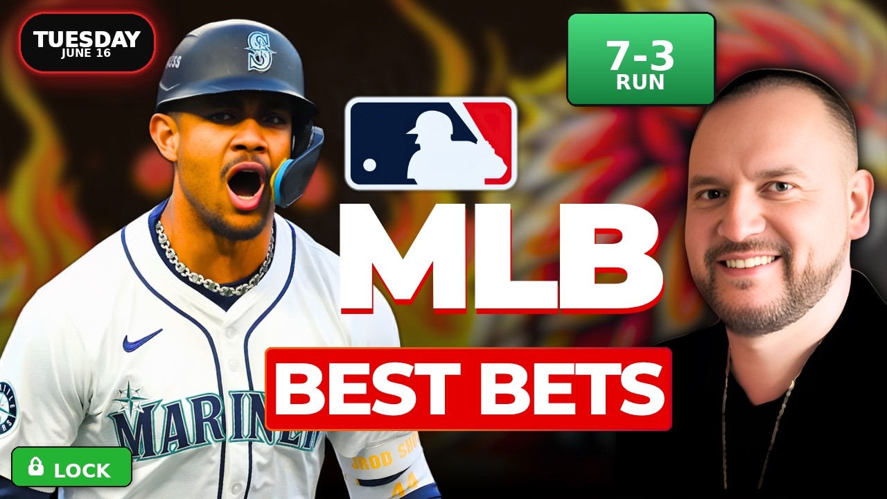 7-3 RUN!! ~ MLB PICKS TODAY Tuesday (6/16/26) NRFI FREE Best Bets & Player Props Predictions