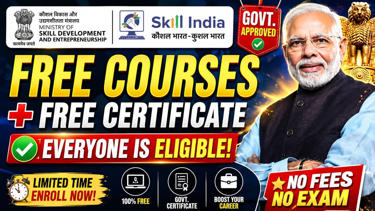 Free government certificate courses 2026 | free courses with certificate | google free certification