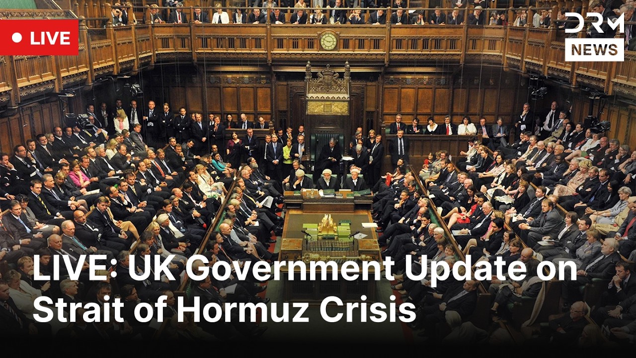 LIVE: UK Statement on Reopening Strait of Hormuz | DRM News | AC1F