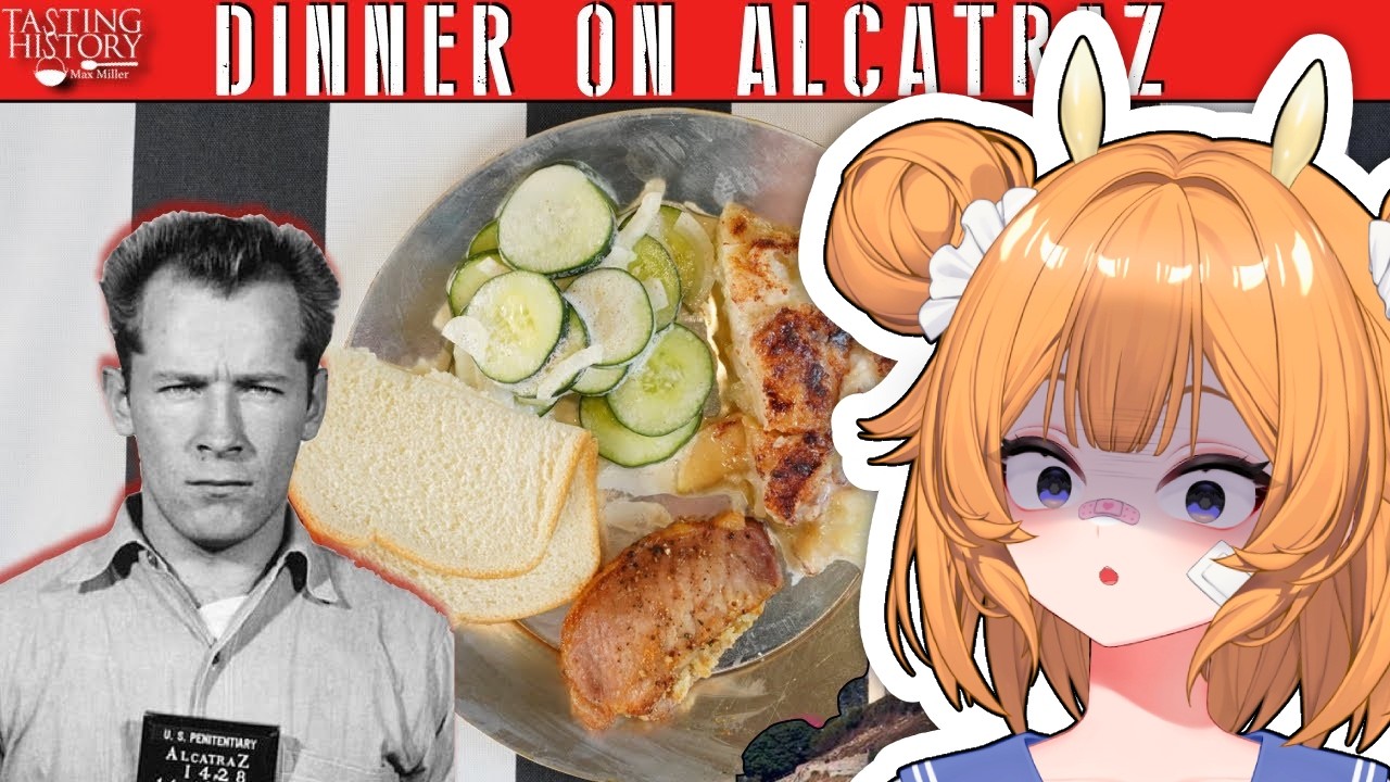 An ALCATRAZ Prisoner's Meal?? | Tasting History Max Miller Reaction
