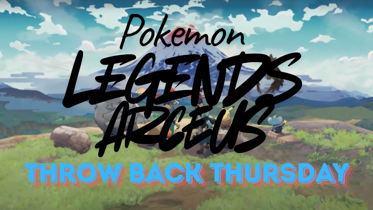 Throwback Thursday: A Brand New Journey Begins in Pokémon Legends Arceus
