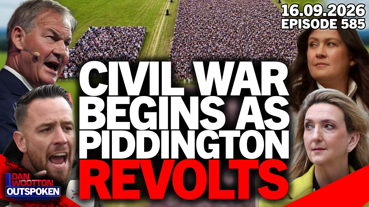 🚨CIVIL WAR BEGINS AS PIDDINGTON VOTES TO LEAVE UK BUT BBC ATTACKS DANNY TOMMO & RUPERT LOWE INSTEAD