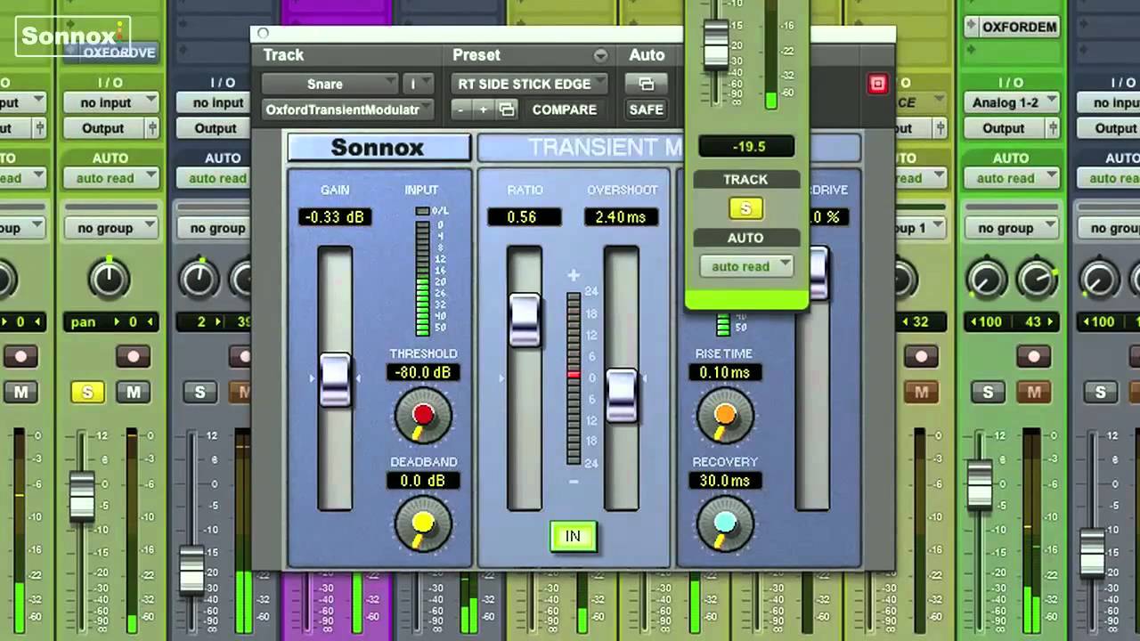 Sonnox Quick Tips #5 - Shaping percussion with the TransMod