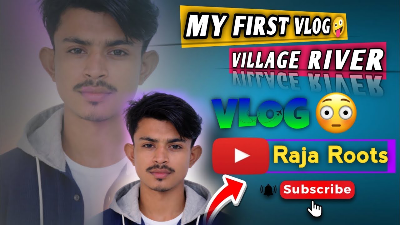 My first vlog 🔥| mera pehla vlog nadi mein banaya hun|Please support me ❤️🔥
