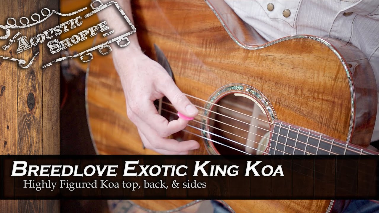 Breedlove King Koa Acoustic Guitar Review
