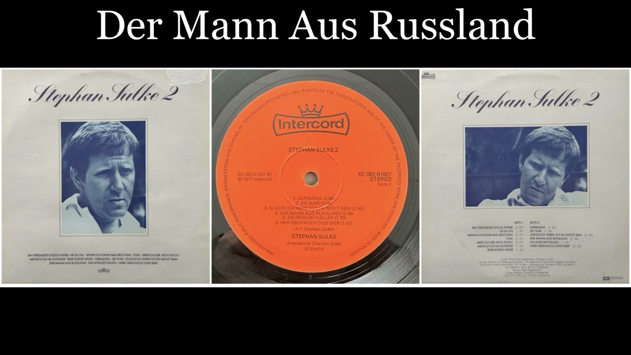 Stephan Sulke - Stephan Sulke 2 - 11 Der Mann Aus Russland