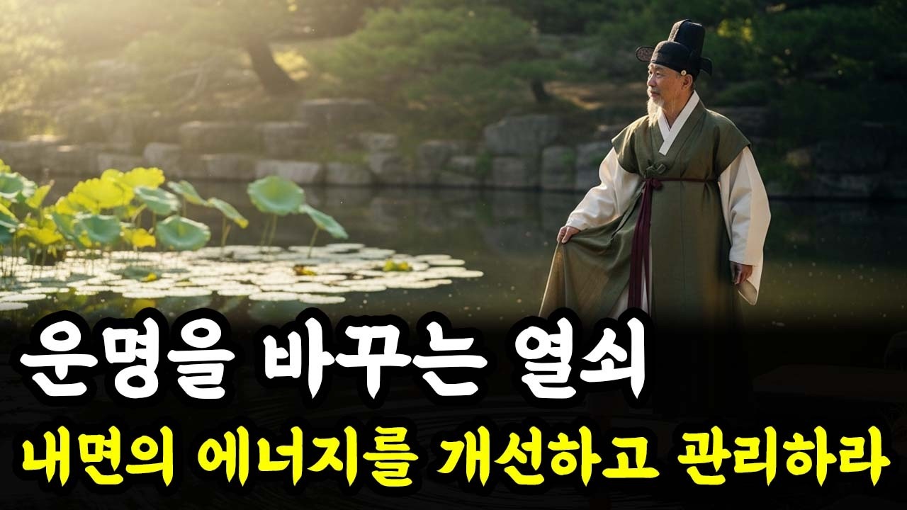 당신의 운명을 바꾸는 열쇠는 내면의 에너지를 개선하고 관리하는 것이다 | 인생 철학 | 고인의 가르침