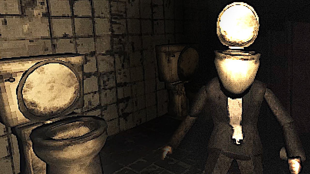 TOILETROOMS - Backrooms Horror Game Where Toilets Eat You Not You Eat Toilets