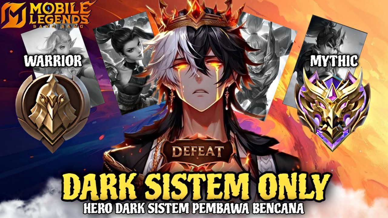 Namatin Mobile Legends tapi Hero Dark System Only